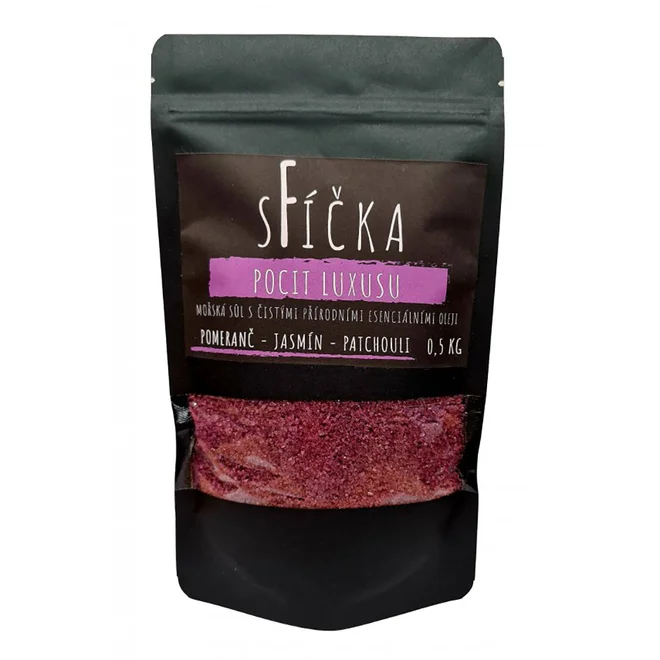 Mořská sůl s esenciálními oleji - Pocit luxusu