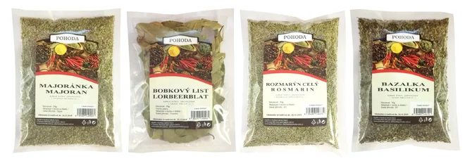 4 x 50 g Balík byliniek č. 2