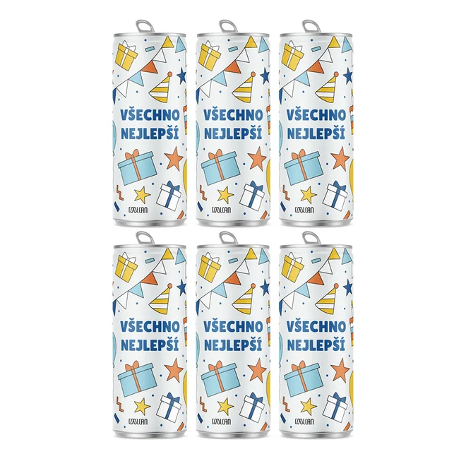 Limonáda set - Všechno nejlepší - modré