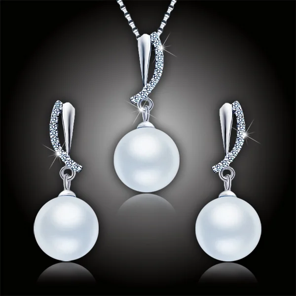 Perlový set Ocean - White Pearl