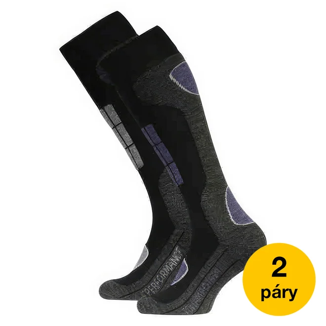 Podkolenky pánské lyžařské 2 pack