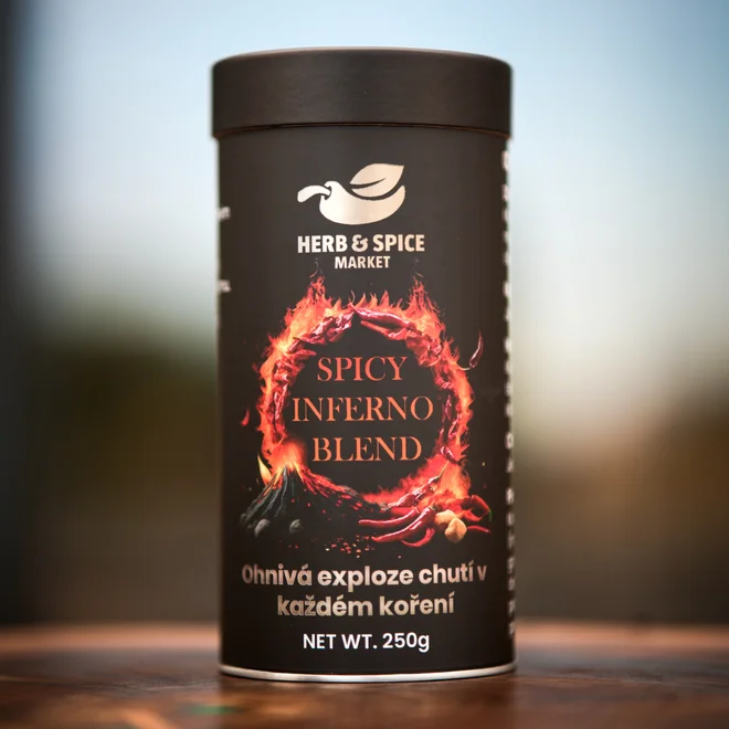 5 x 50 g Sada gurmánskych korenín "Spicy Inferno Blend"
