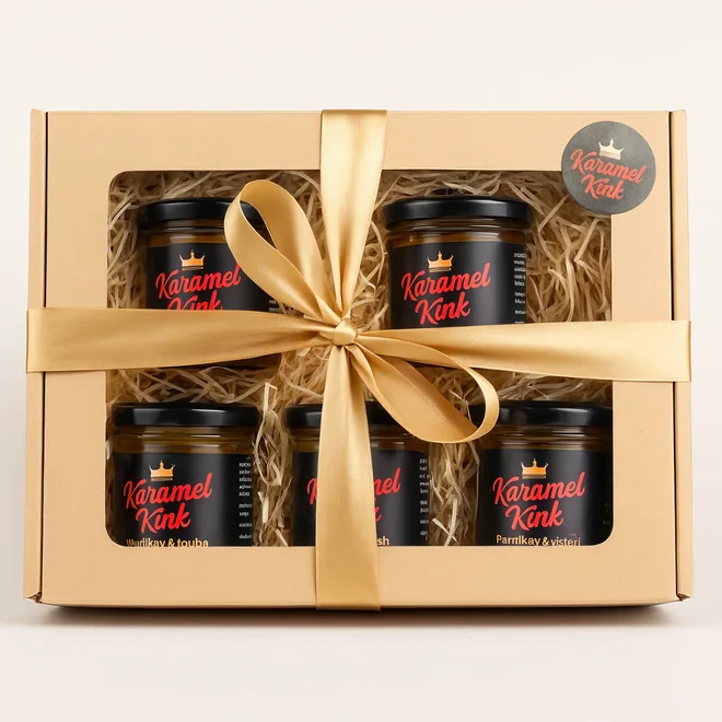 Dárkový box Karamel Kink – 5× karamel