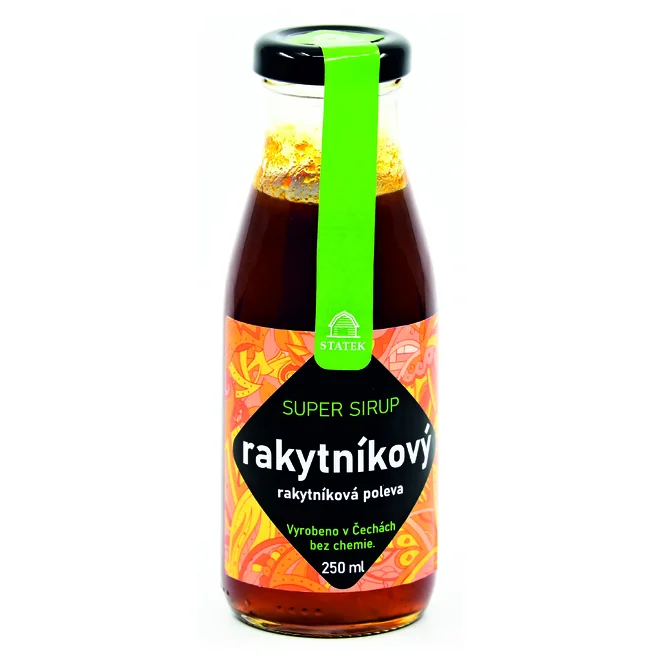 Rakytníkový super sirup, 250 ml