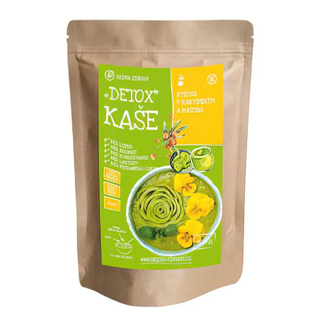 Detox rýžová kaše s rakytníkem a matcha (400 g)
