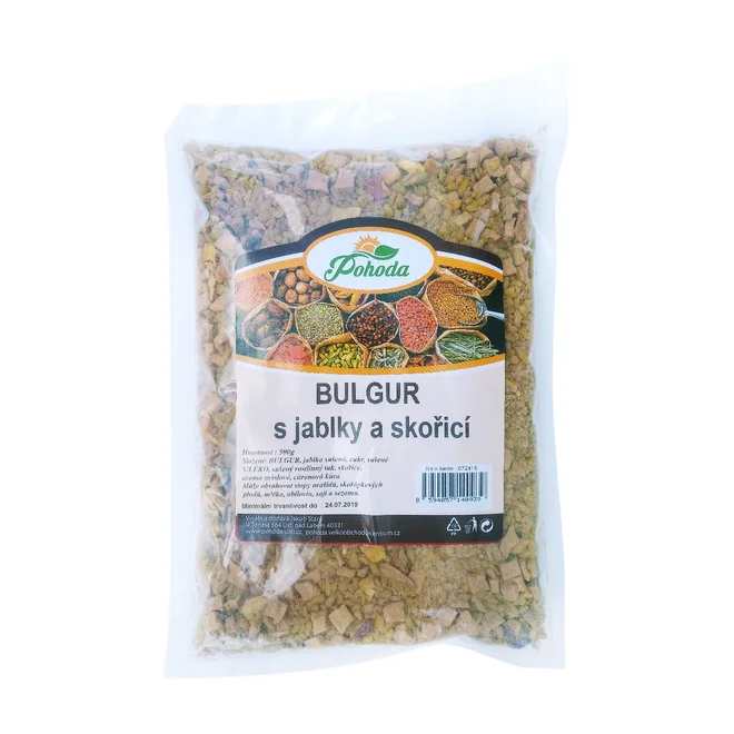 Bulgur s jablky a skořicí, 500 g