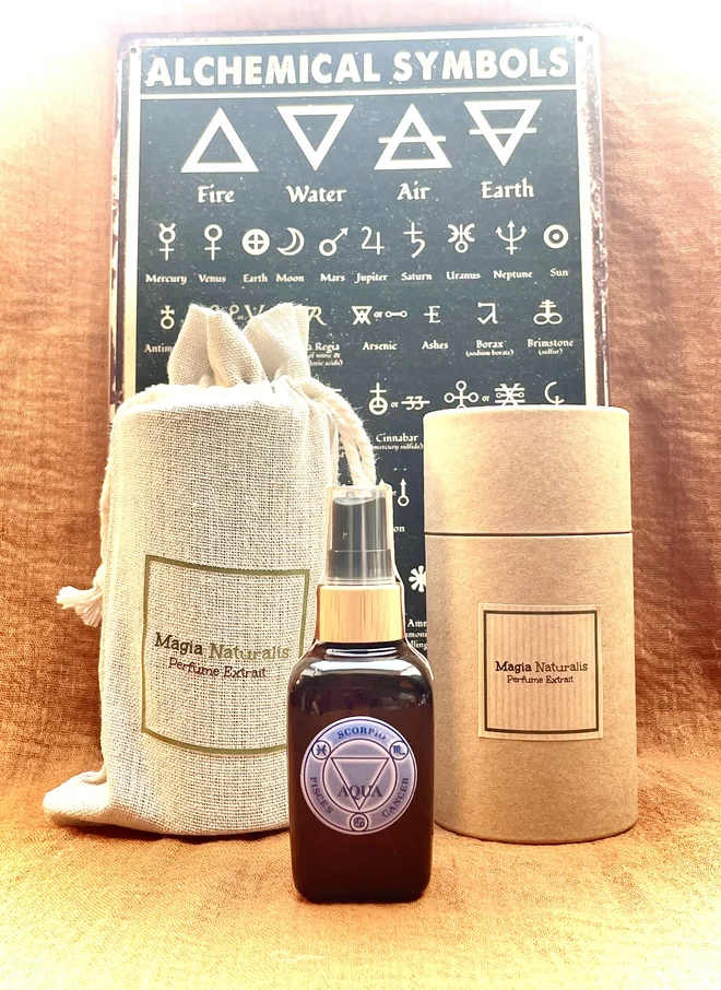 45 ml Unisex parfum slovenskej výroby Eau de Parfum "Voda" (Škorpión / Ryby / Rak)