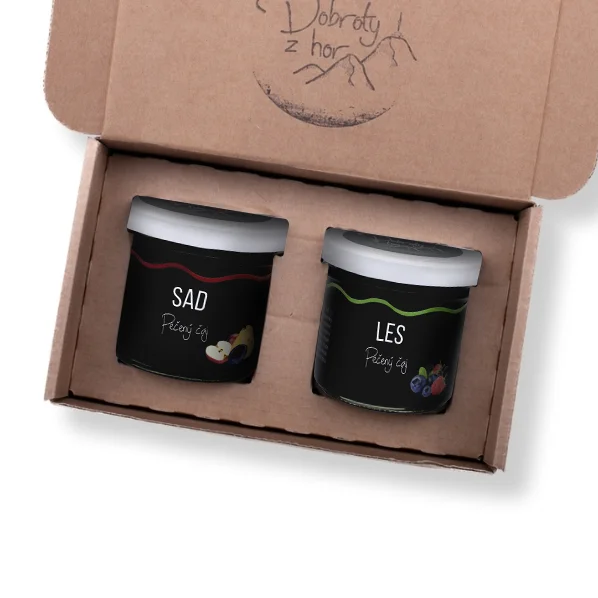 2 x 125 g Darčekové balenie pečených čajov (les+sad)
