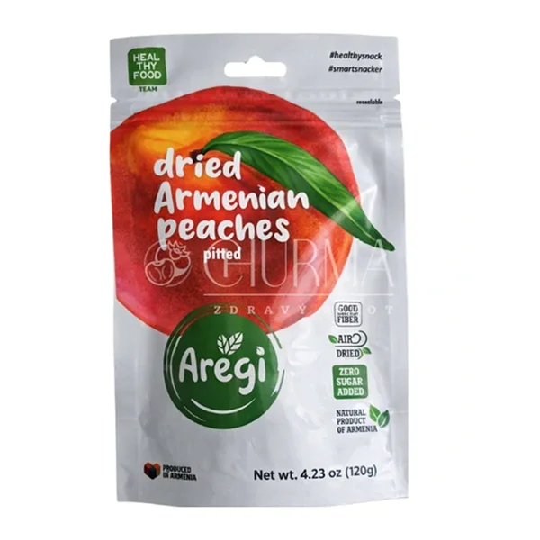 Aregi Sušené broskve, 120 g