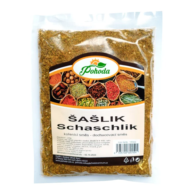 200 g Koreninová zmes "Šašlik"