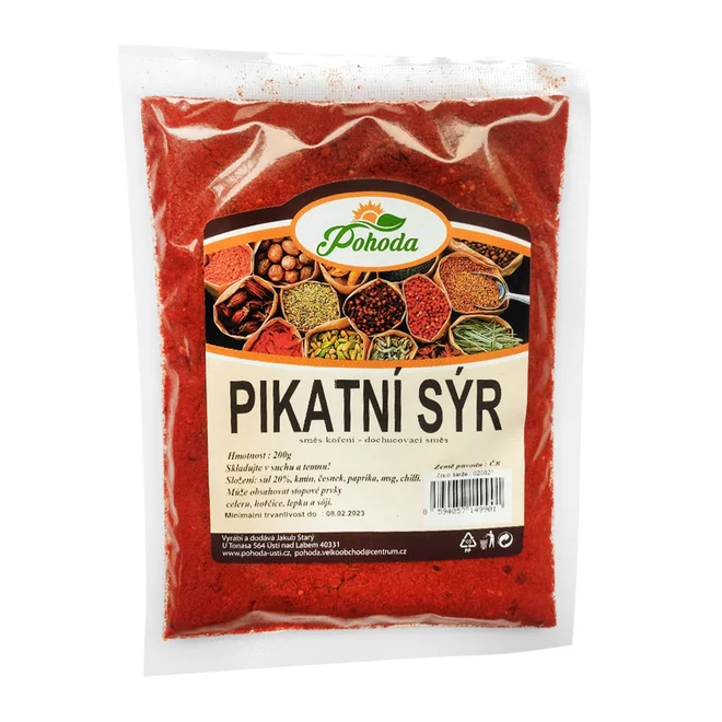 200 g Koreninová zmes "Pikantný syr"
