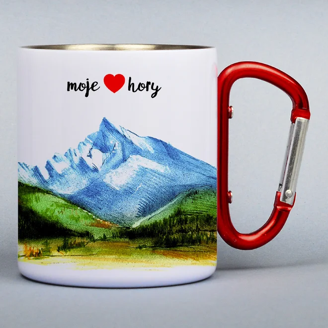 300 ml Turistický nerezový termohrnček "Moje hory"