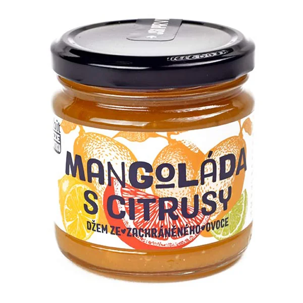 Mangový džem s citrusy, 180 g