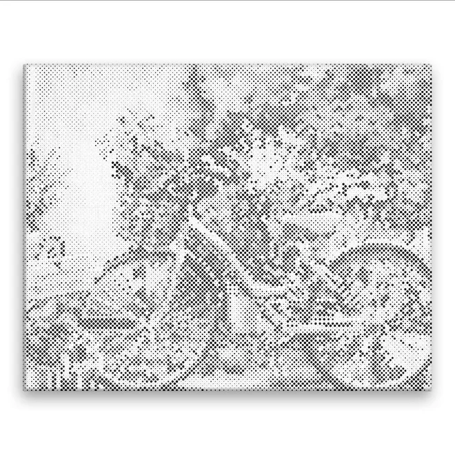 Kolo s květinami 50 × 40 cm