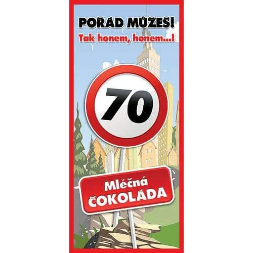 100 g Mliečna čokoláda „Všetko najlepšie"