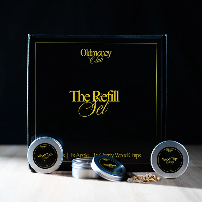 3 x 30 g Set drevených štiepok "Refill Set"