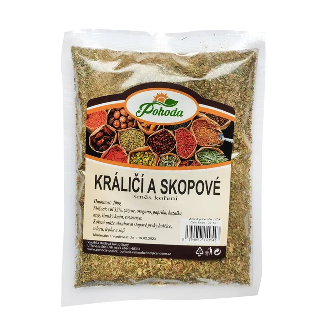 200 g Koreninová zmes "Králik a baranina"