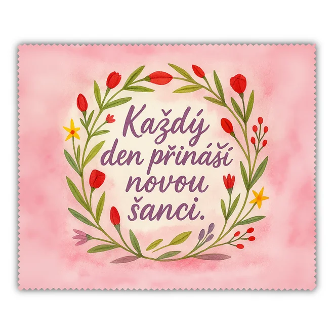 Čisticí utěrka - každý den přináší novou šanci