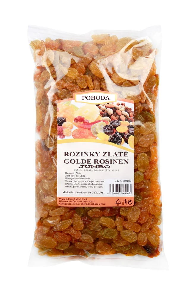 500 g Hrozienka zlaté Jumbo