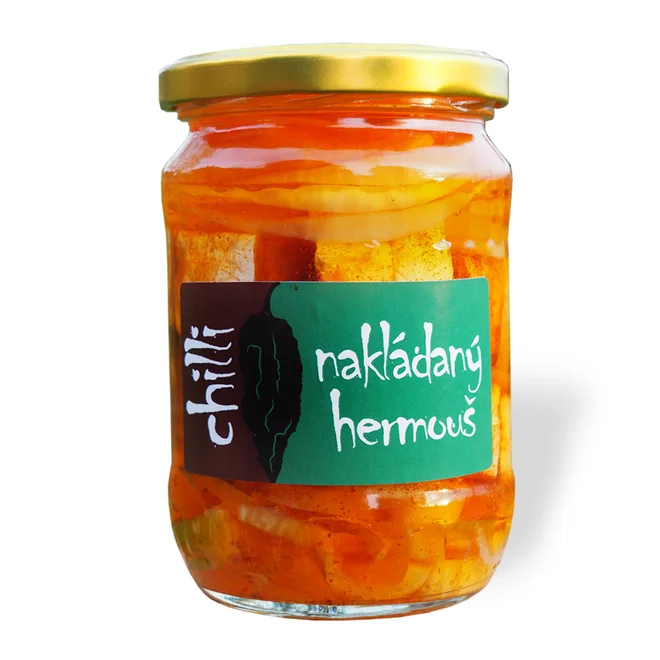 Nakládaný hermelín s chilli, 480 g