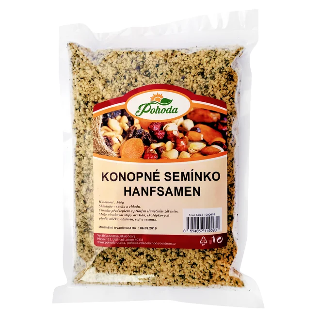 Konopné semínko loupané, 500 g