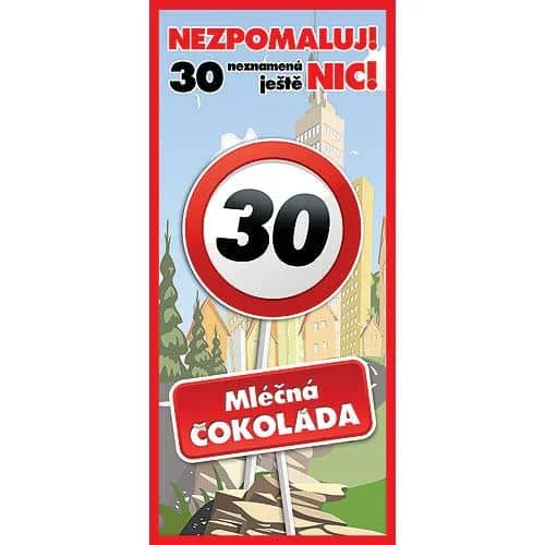 100 g Mliečna čokoláda „Všetko najlepšie"