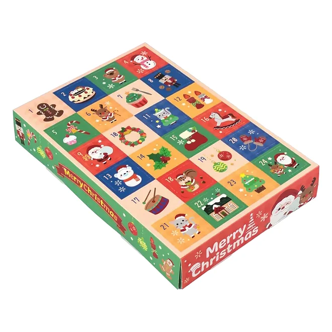 120 g Zdravý adventný kalendár plný ovocných placiek