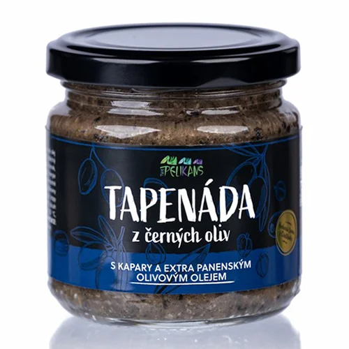 Tapenáda z černých oliv, 170 g