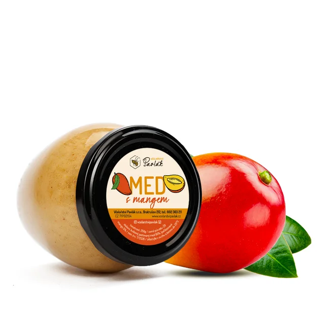 Pastovaný med českej výroby (mango)