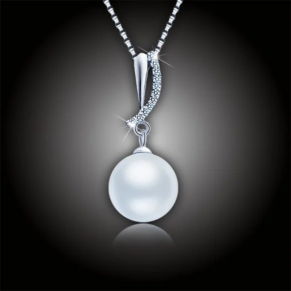 Perlový náhrdelník Ocean - White Pearl