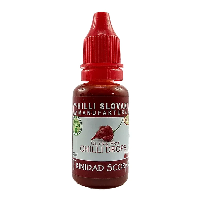Trinidad Scorpion chilli drops, 20 ml
