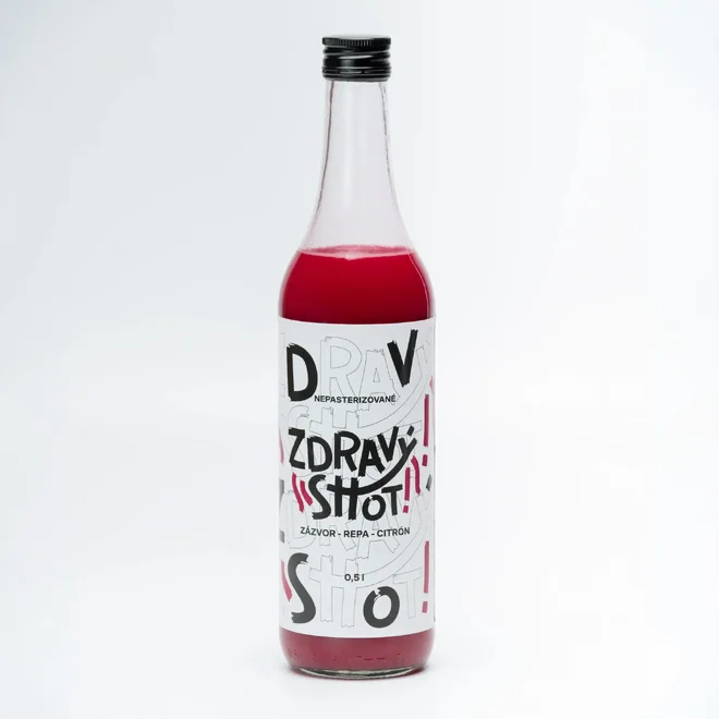 Zázvorový nápoj Ginger Shot "Cvikla + Citrón"