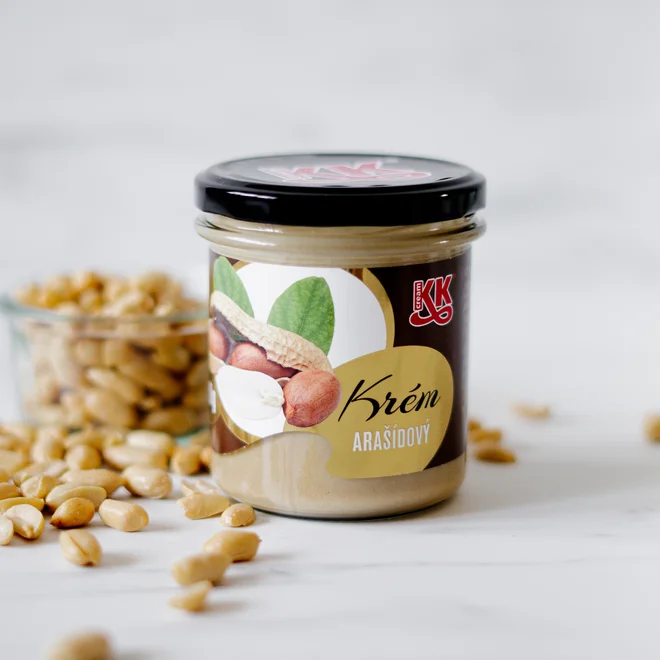 KK Arašídový krém 100%, 350 g