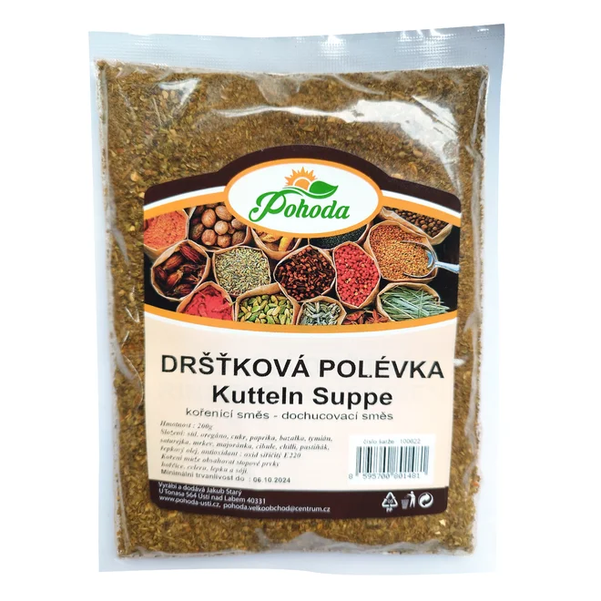 200 g Koreninová zmes "Držková polievka"