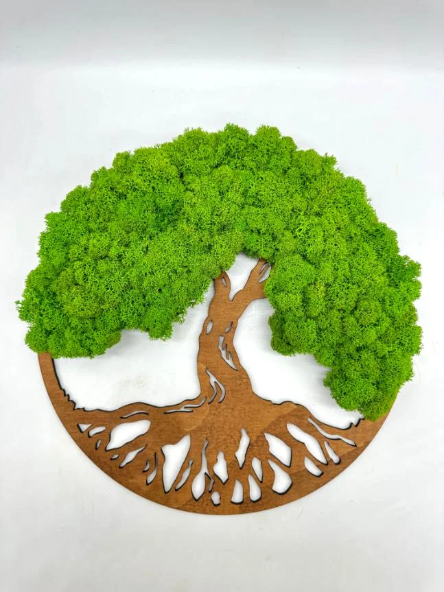 Machový obraz "Strom života" (30 cm)