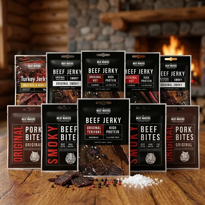 10-dielny Degustačný MIX balík "MM Jerky"
