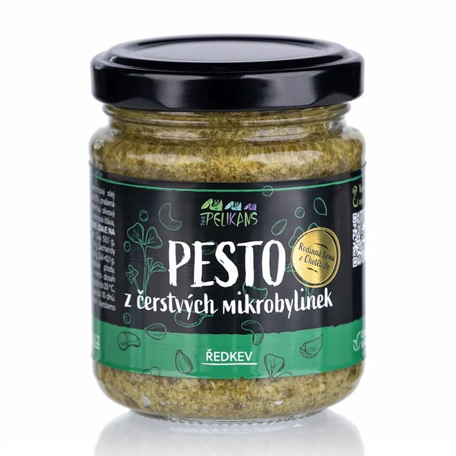Pesto z čerstvých mikrobylinek - Ředkev, 100 g