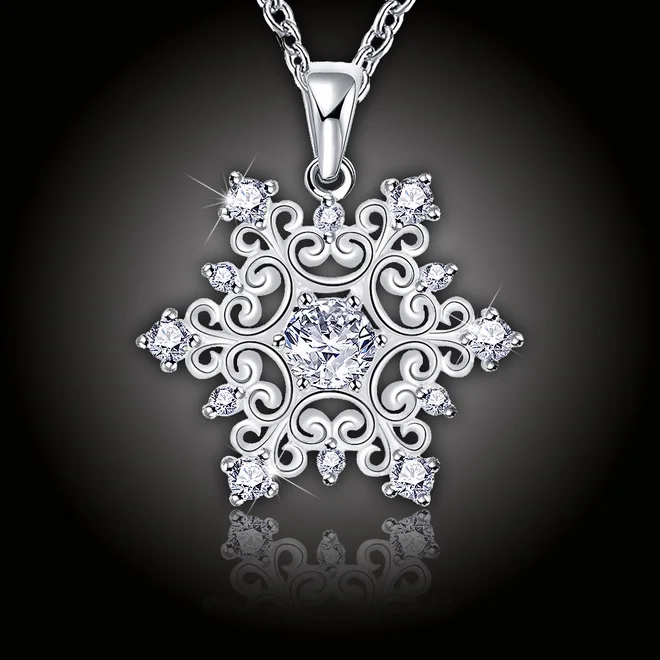 Náhrdelník Romantic Snowflake
