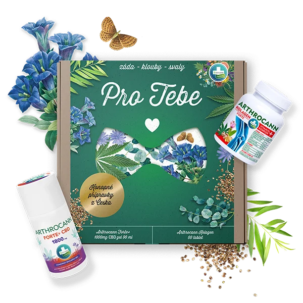 Annabis dárková sada – Pro tebe (péče o svaly a klouby)