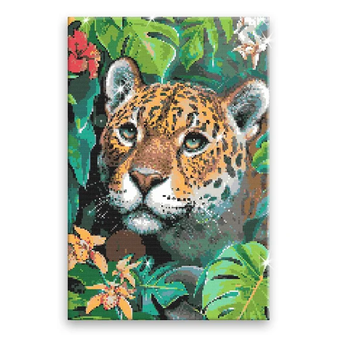 Tygr v džungli 40 × 60 cm