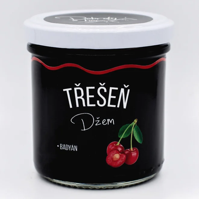 Originálny český džem (čerešňa - badián)