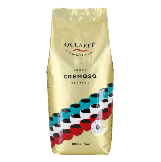 Zrnková káva O´CCAFFÉ Espresso Cremoso