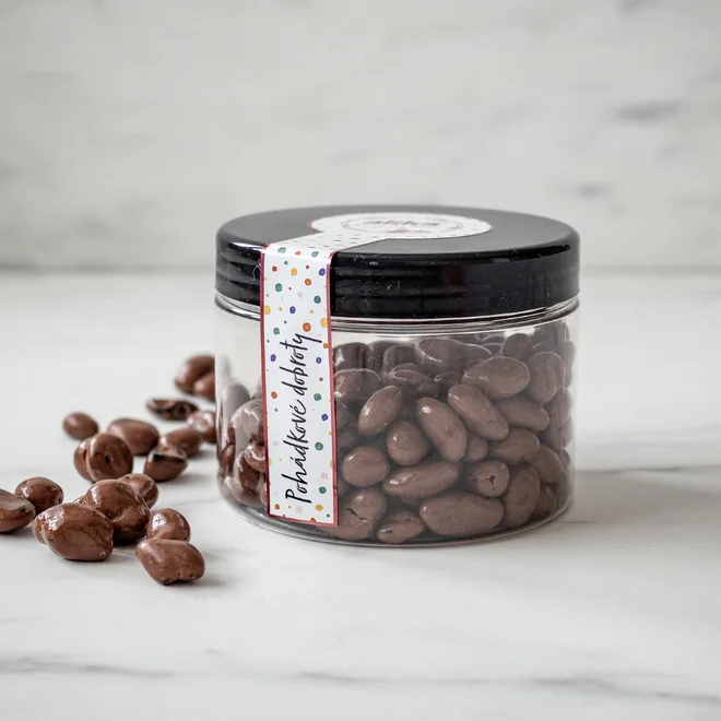 Rozinky v mléčné čokoládě, 300 g