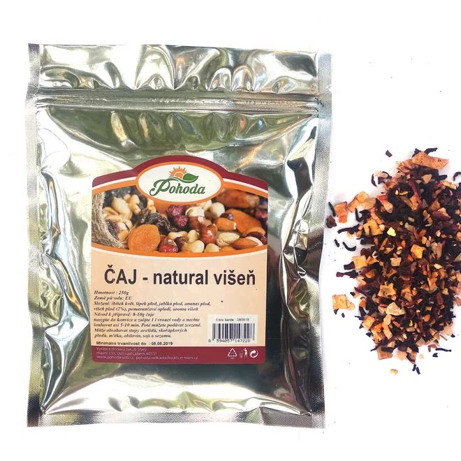 250 g Sypaný čaj Natural (višňa)