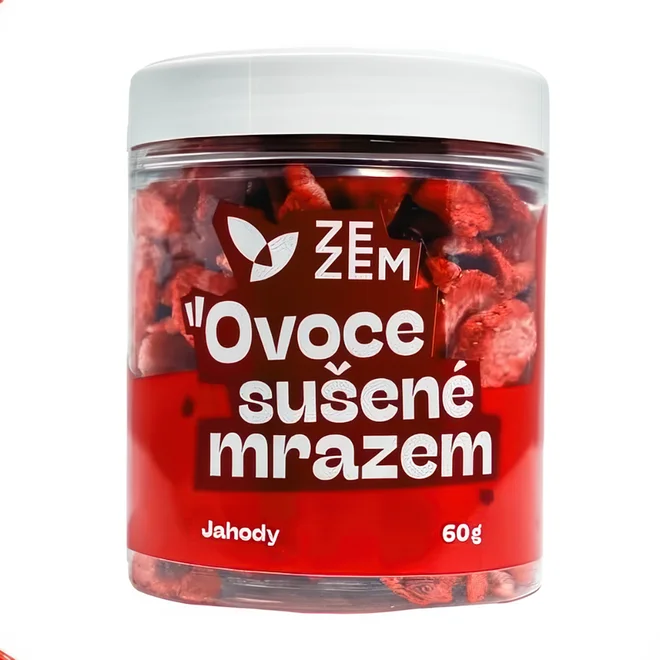 Jahody sušené mrazem