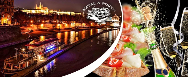 Romantická noční plavba Prahou (60 min)