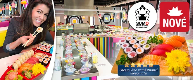 Nové sushi v OC Novodvorská Plaza
