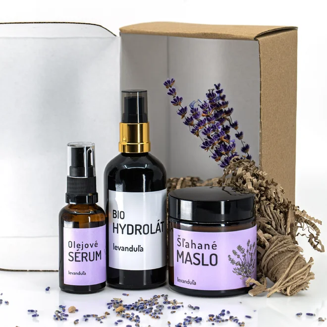 Darčeková sada "Trio Levanduľa"