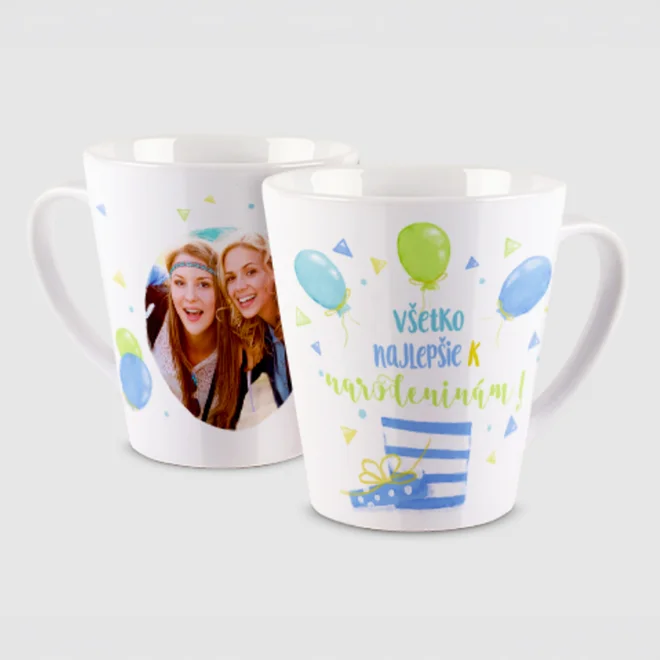 330 ml Fotohrnček Latte s vlastnou fotografiou