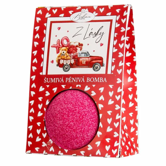 110 g Šumivá a penivá bomba do kúpeľa "Z lásky"